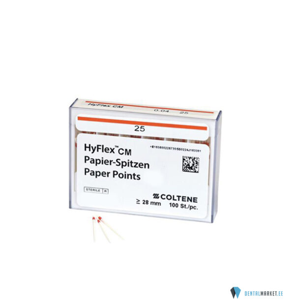HyFlex EDM Paper Points .0~#25, 100 tk/pk