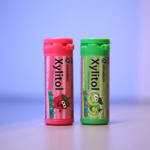 dentalmarket.lv-XYLITOL-chewing-gum-for-kids.jpg Ksülitoliga närimiskumm lastele