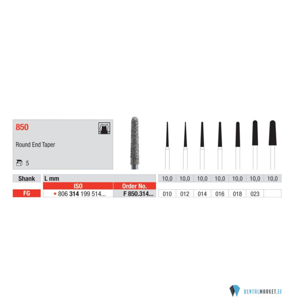Teemantpuur FG F850 (punane)