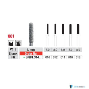 edenta-FG-g881-dentalmarket.jpg Teemantpuur FG G881 (roheline)