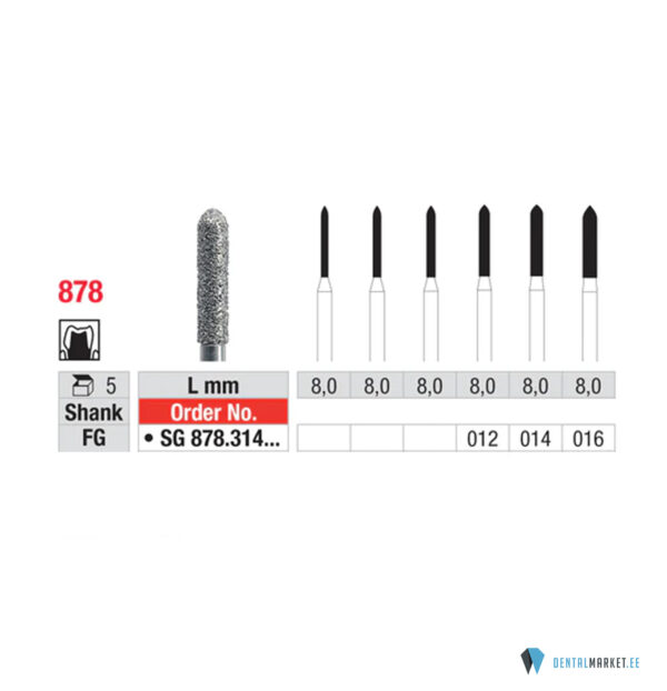 Teemantpuur FG SG878 (must)