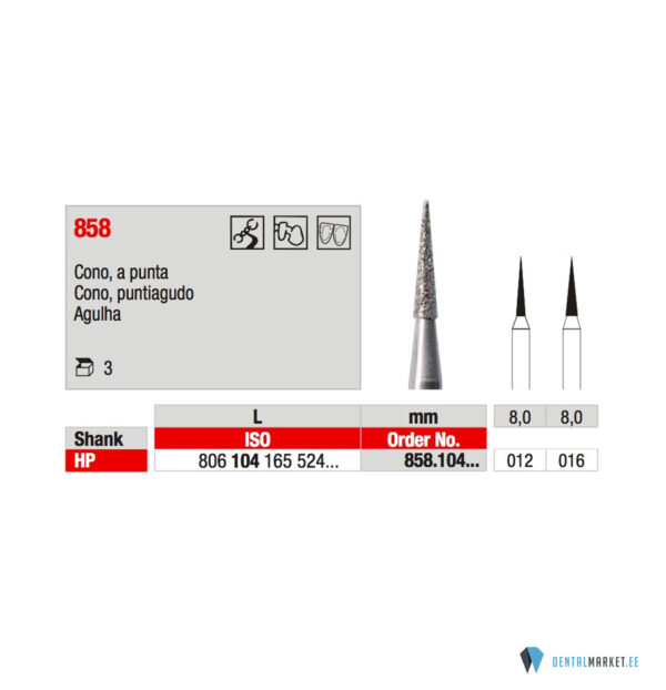 Teemantpuur HP 858 (universaalne)