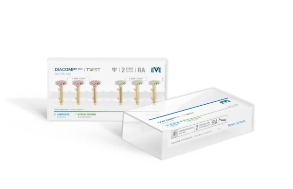 EVE DIACOMP Plus Twist, RA 348, assortii, roosa/hall
