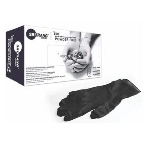 Nitriilkindad mustad 100 tk