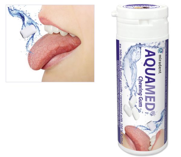 Aquamed ksülitooliga närimiskumm 30 tk / 30 g