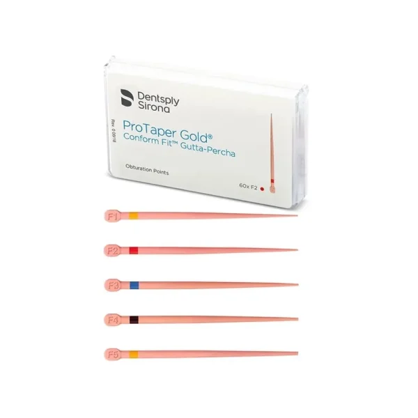 ProTaper Gold Gutta-Percha Points 60 tk