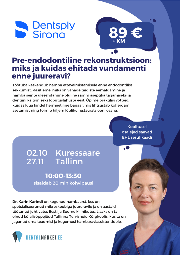 Pre-endodontiline rekonstruktsioon: miks ja kuidas ehitada vundamenti enne juureravi?