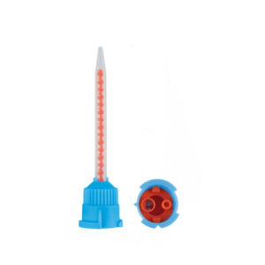 Segamiskanüül 4:1 sinine/oranž 77 mm, 50 tk