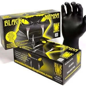 Mamba nitriilkindad mustad 100 tk