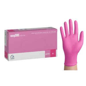 EasyCare nitriilkindad roosad 100 tk