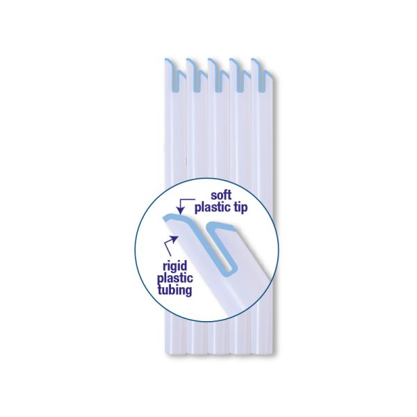 pehme otsaga aspiraator dentalmarke.tee Aspiraator pehme silikoonservaga, 50 tk