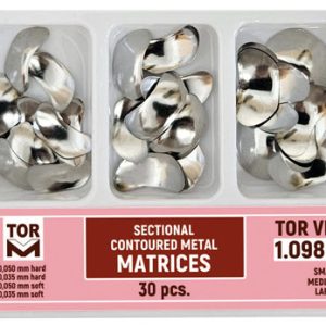 B-seeria kontuurmatriitside assortii, 50 µm Hard, 30 tk