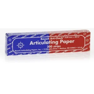 Arti-Chek artikulatsioonipaber, 40 µm, sirge, 200 tk