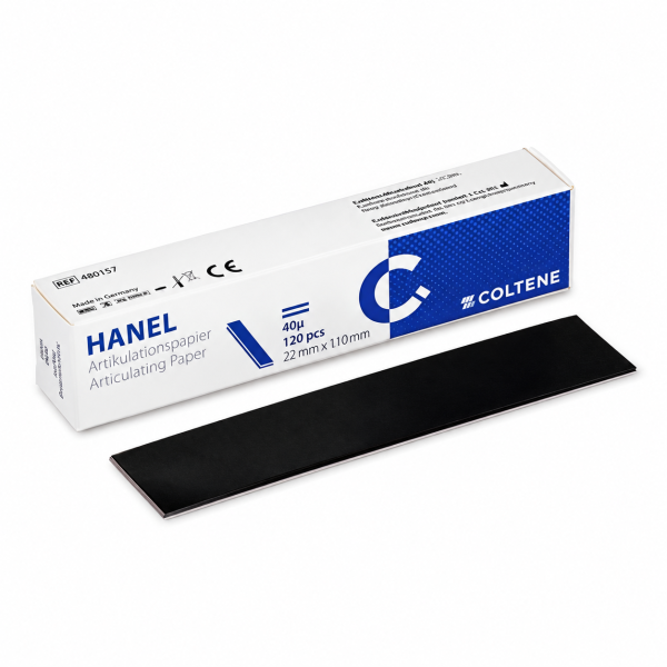 Hanel artikulatsioonipaber, 40 µm, sirge, 120 tk