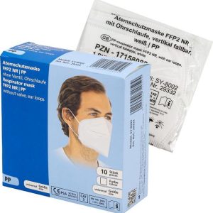 Hygostar FFP2 mask klapita, valge