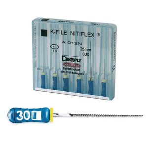 Nitiflex K-File viilid, 25 mm, 6 tk