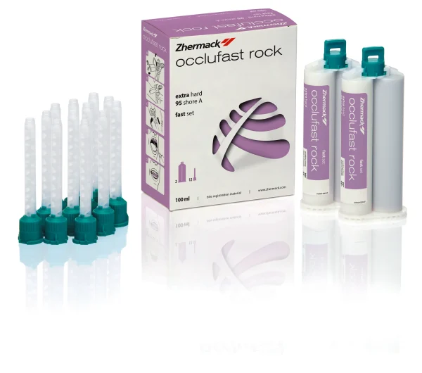Occlufast Rock hambumuse registreerimismaterjal, 2 × 50 ml