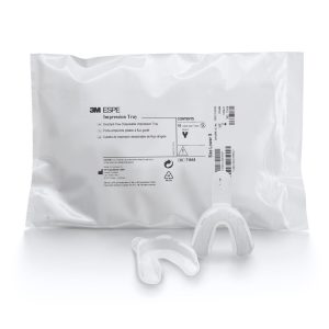 Impression Tray jäljendlusikas/plastik nr.S alumine, 10tk/pakis