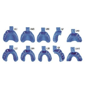 dm26-95656 Perforeeritud servaga plastist jäljendlusikas, 1 tk
