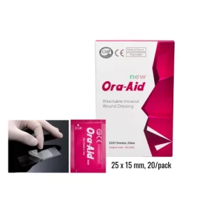 Ora-Aid suu limaskesta kaitseplaaster 25 mm x 15 mm 20 tk/pk