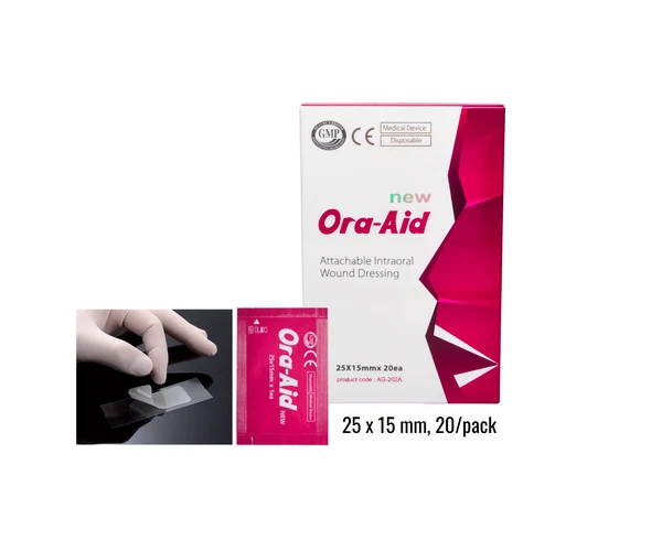 ora-aid dentalmarket Ora-Aid suu limaskesta kaitseplaaster 25 mm x 15 mm 20 tk/pk